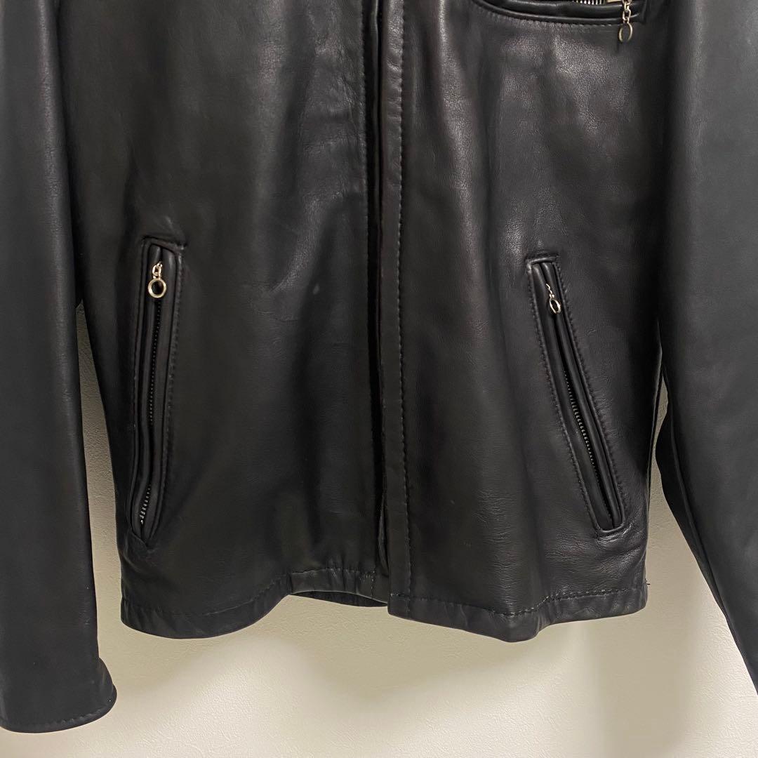 【美品即完売】schott usa製 ライナー付 レザージャケット ブラック