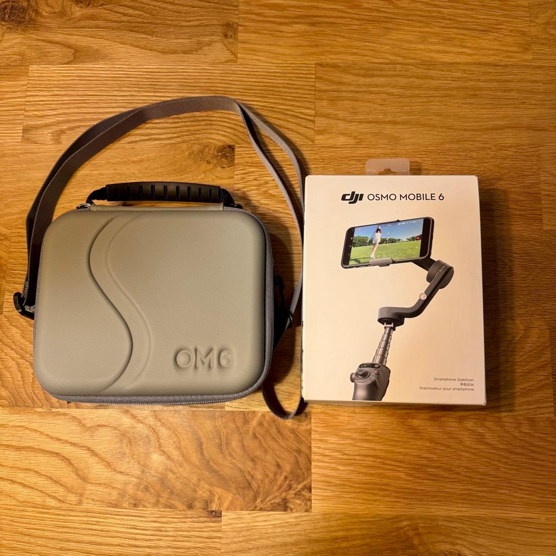 DJI OSMO MOBILE 6 （クイックリリースプレート、ケース付き）