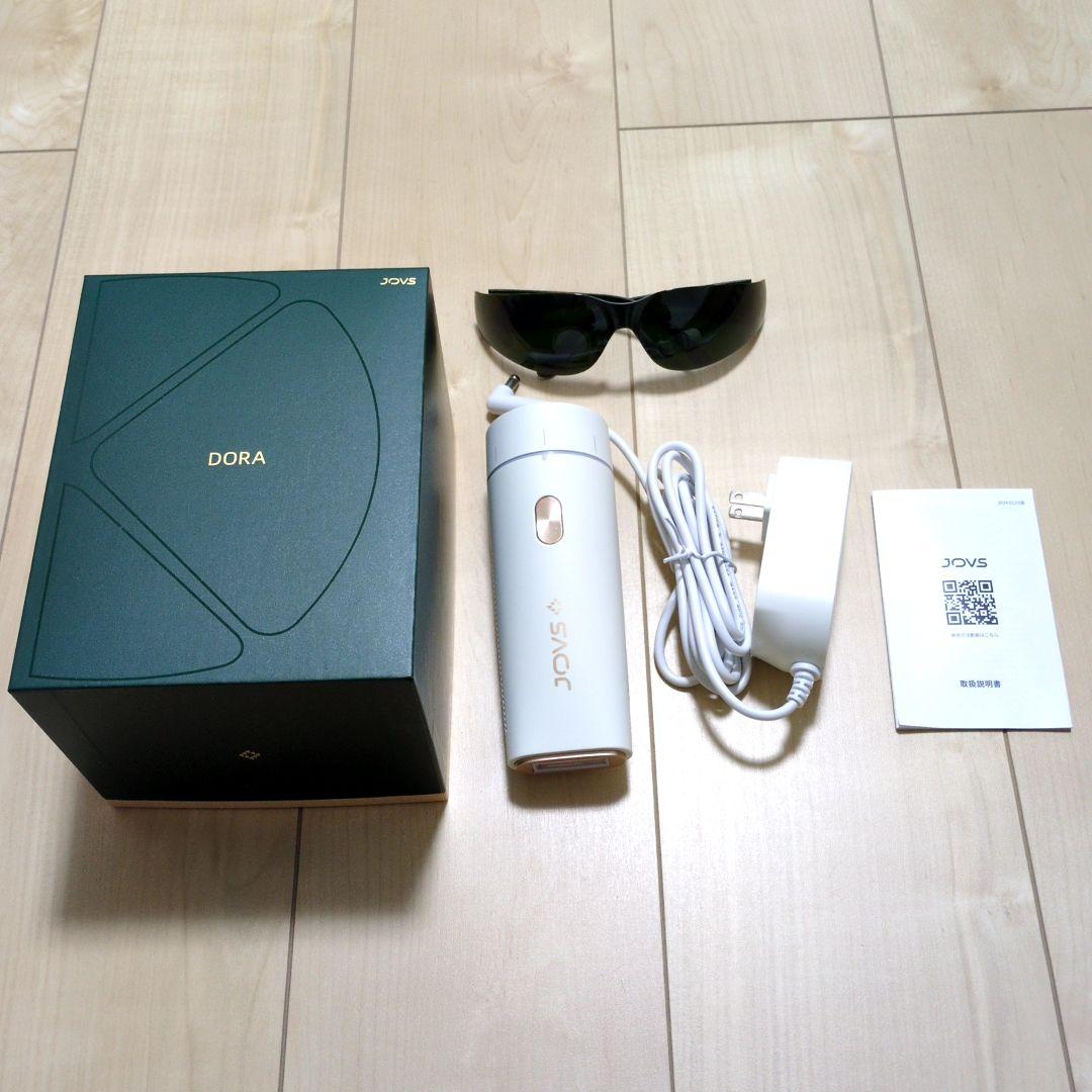 【極美品】 2024年製 JOVS DORA 脱毛器 ホワイト SRモード搭載