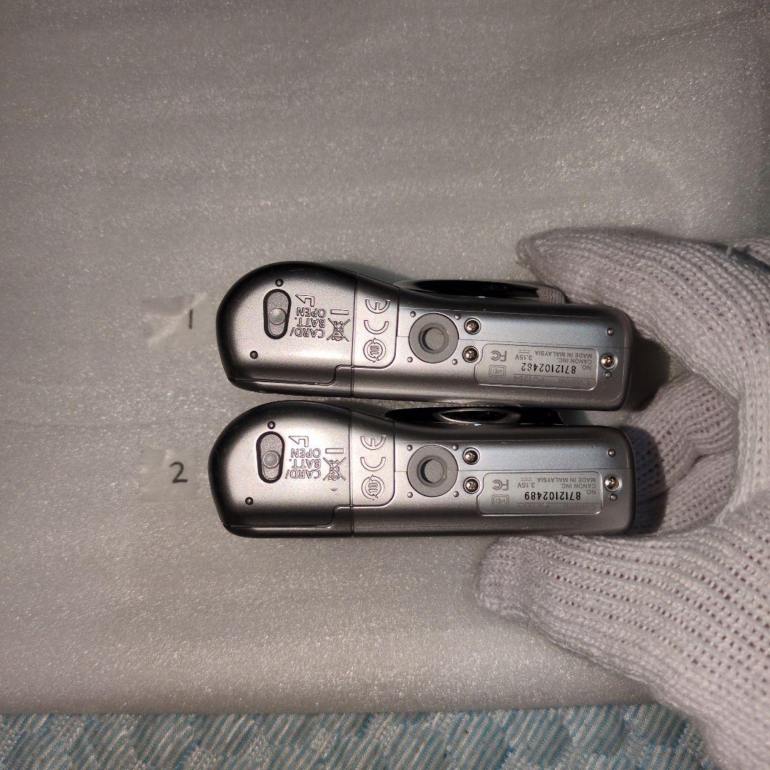 ジャンク　デジカメ2台まとめ売り　CANON　PC1354