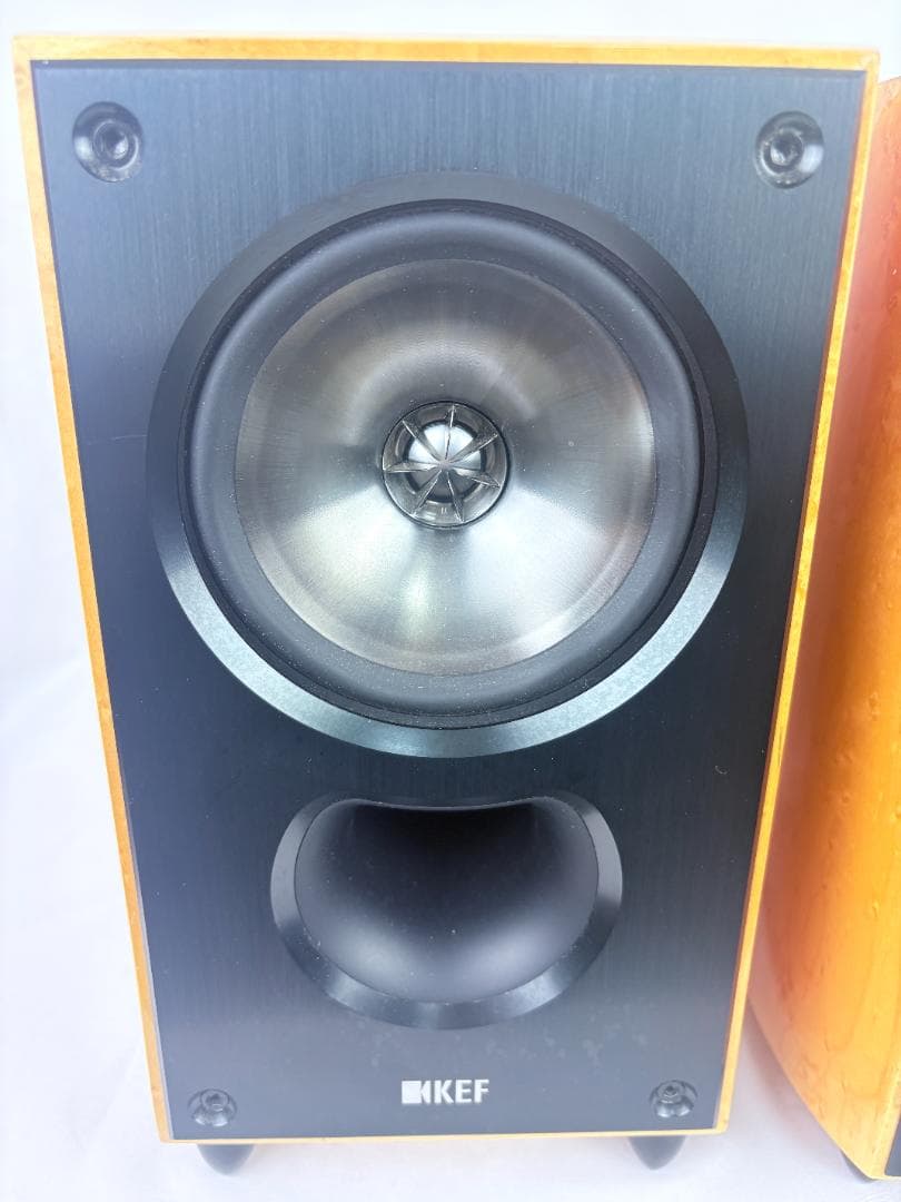 KEF XQ10 スピーカー ペア メイプル仕上げ 音出し確認済み