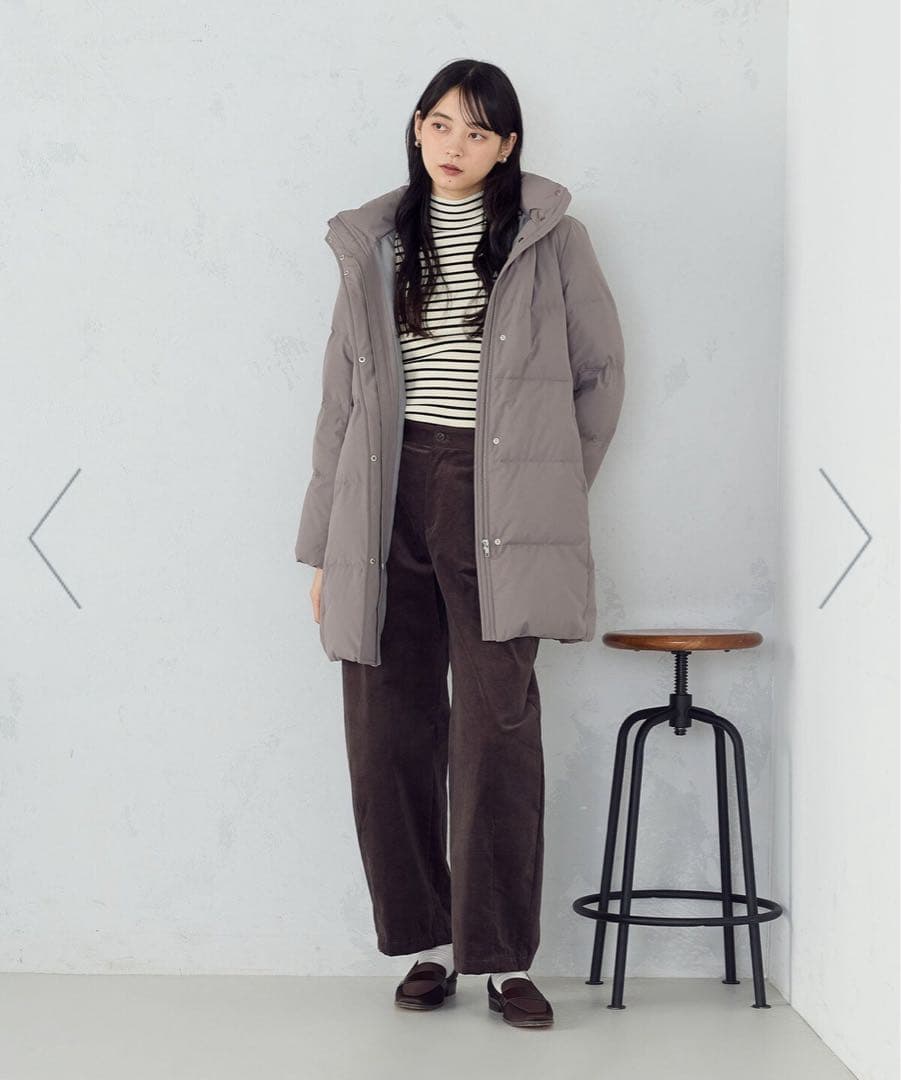 【最終値下げ】コムサイズム　ロングダウンコート【VERYベストアウターコスパ賞】