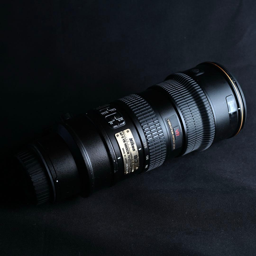 Nikon AF-S VR 70-200mmf2.8G フードNG,モーター更新