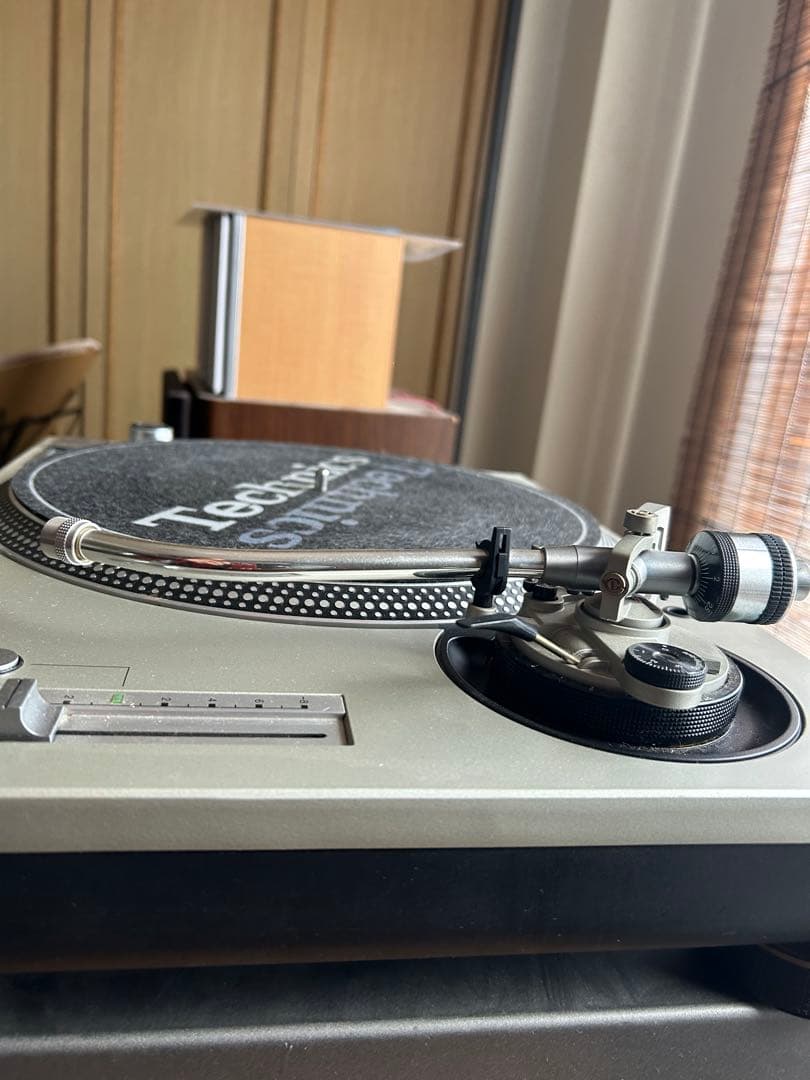 Technics SL-1200 MK3D ターンテーブル カバー付き