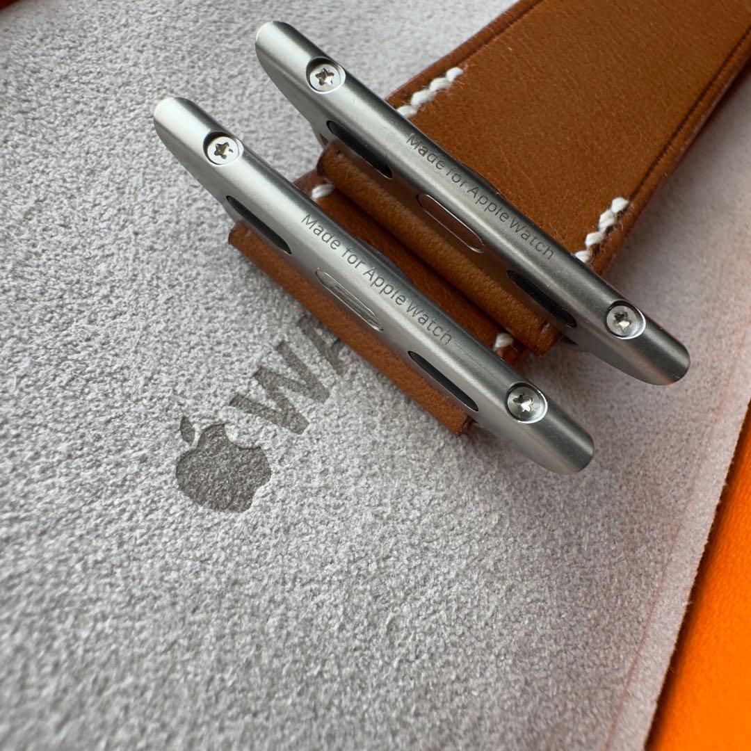 2753 プレミア未使用　Apple Watch エルメス　グルメット　二重