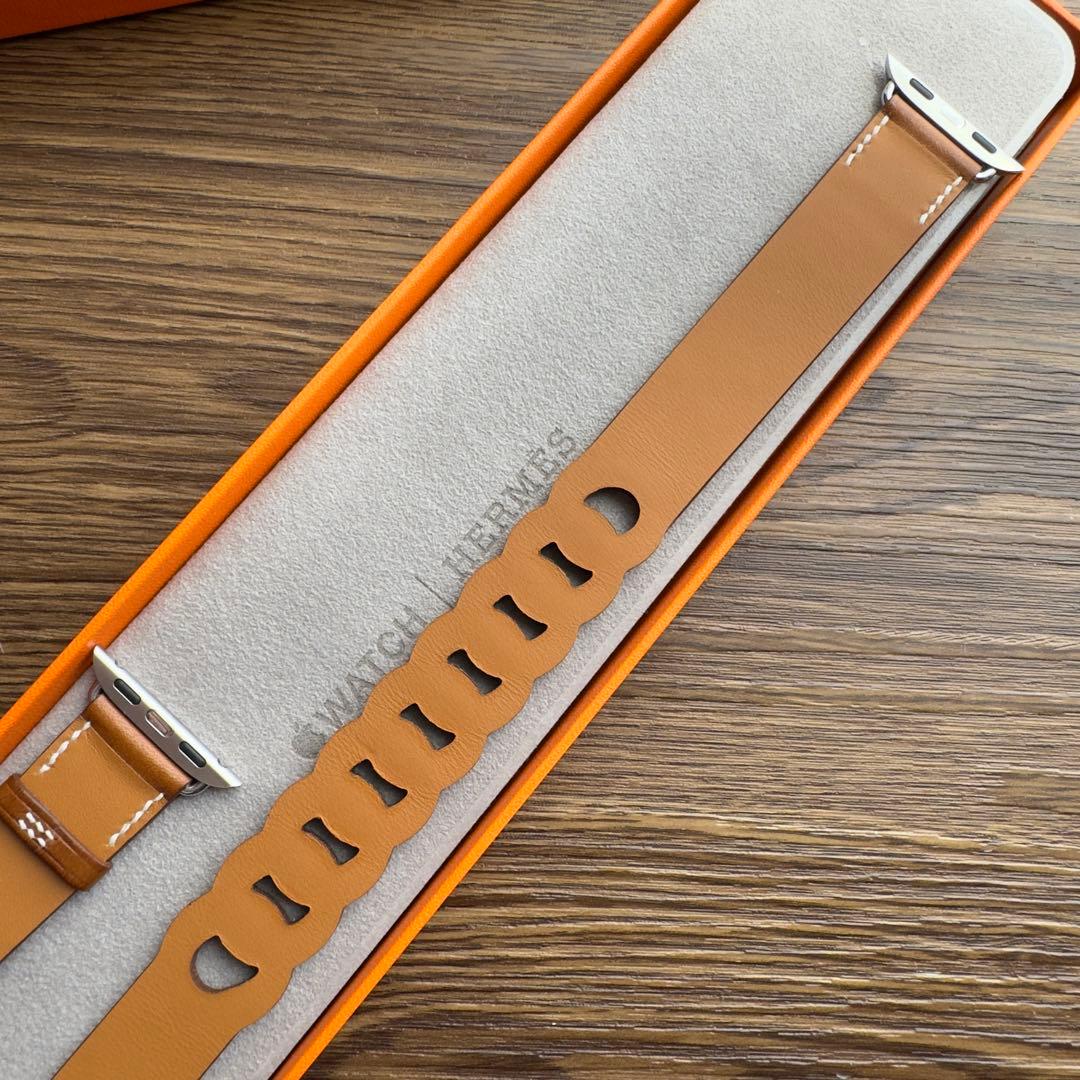2753 プレミア未使用　Apple Watch エルメス　グルメット　二重