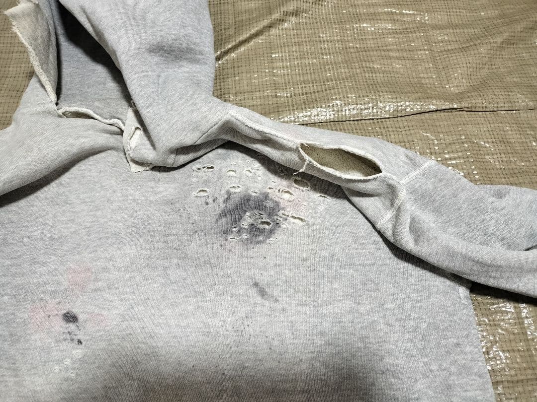 HANES ヴィンテージ ダメージ パーカー 50〜60's