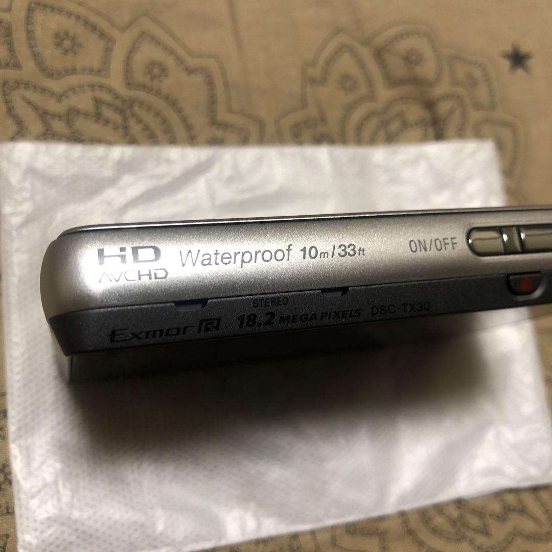 ほぼ新品 SONY Cyber-shot DSC-TX30 防水 防塵 デジカメ
