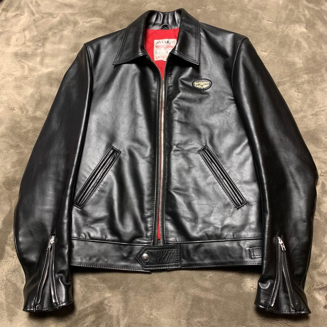 ルイスレザー　コルセア　レギュラーフィット シングルライダースジャケット 36