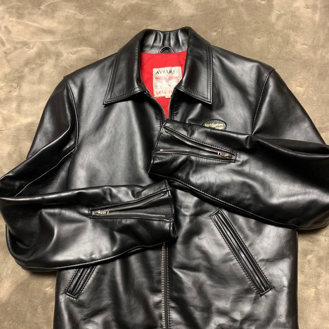 ルイスレザー　コルセア　レギュラーフィット シングルライダースジャケット 36