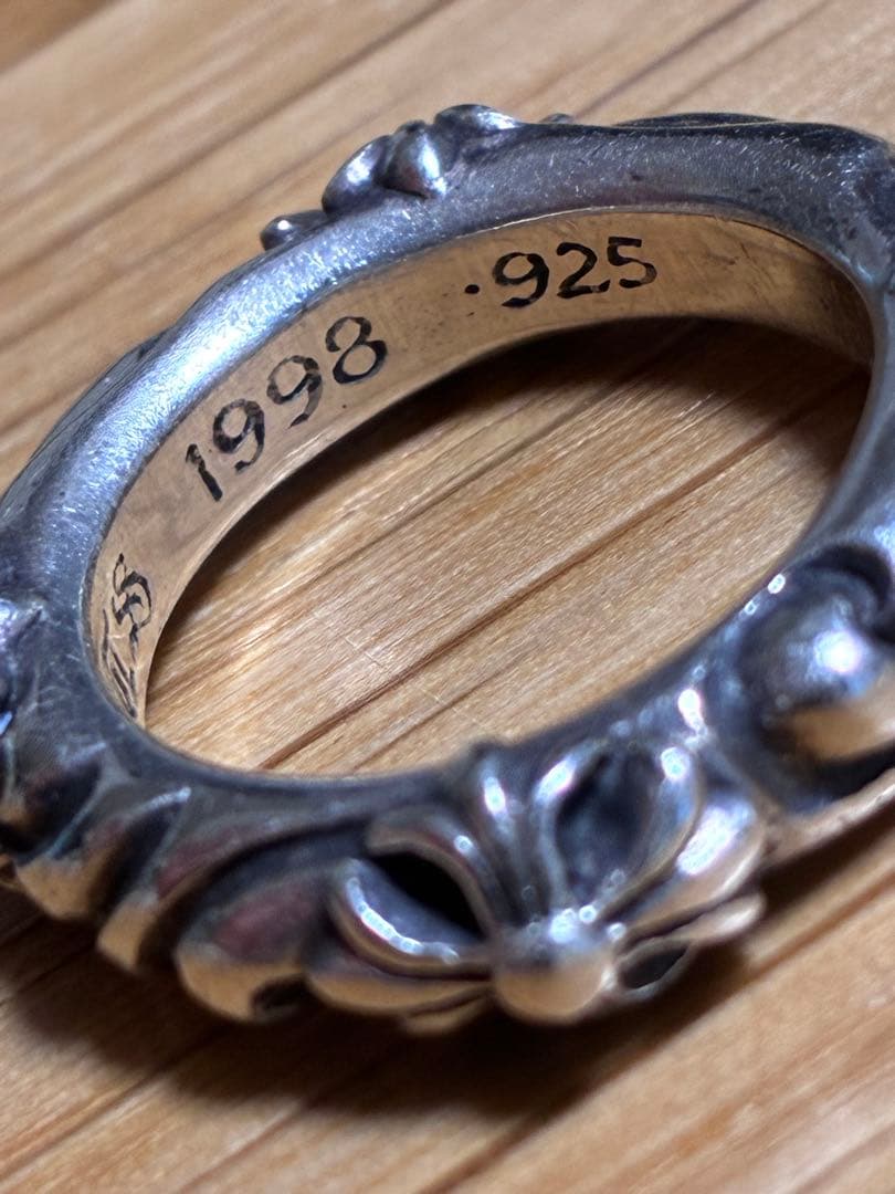 【美品】 CHROME HEARTS クロムハーツ SBTバンド 10号