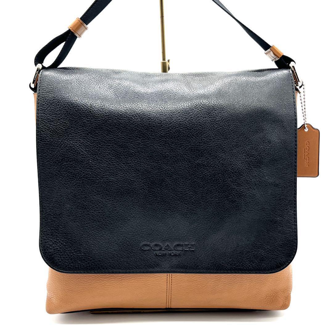 【希少カラー】コーチ サリバン スモールメッセンジャーバック フラップ