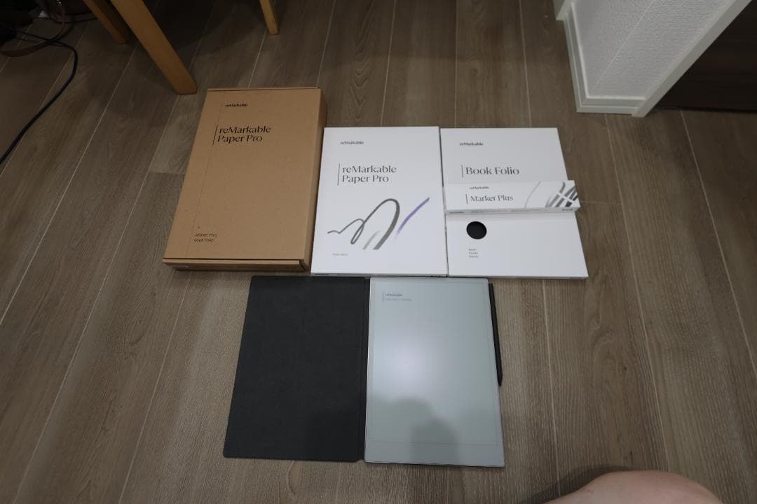 液タブ・ペンタブ reMarkable PaperPro MarkerPlus+BookFolio