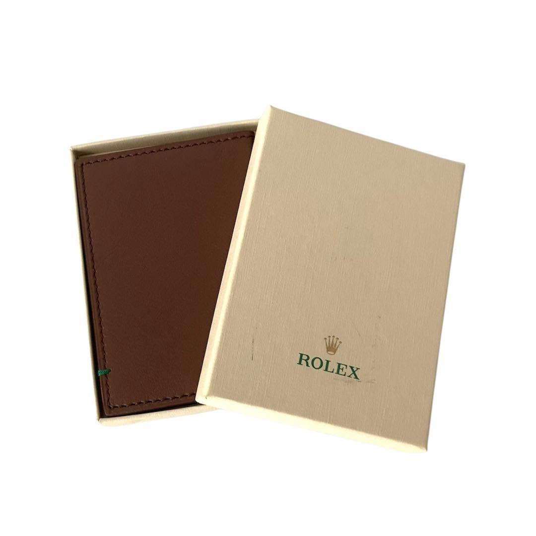 ROLEX ロレックス 名刺入れ ノベルティ 非売品 カードケース 未使用