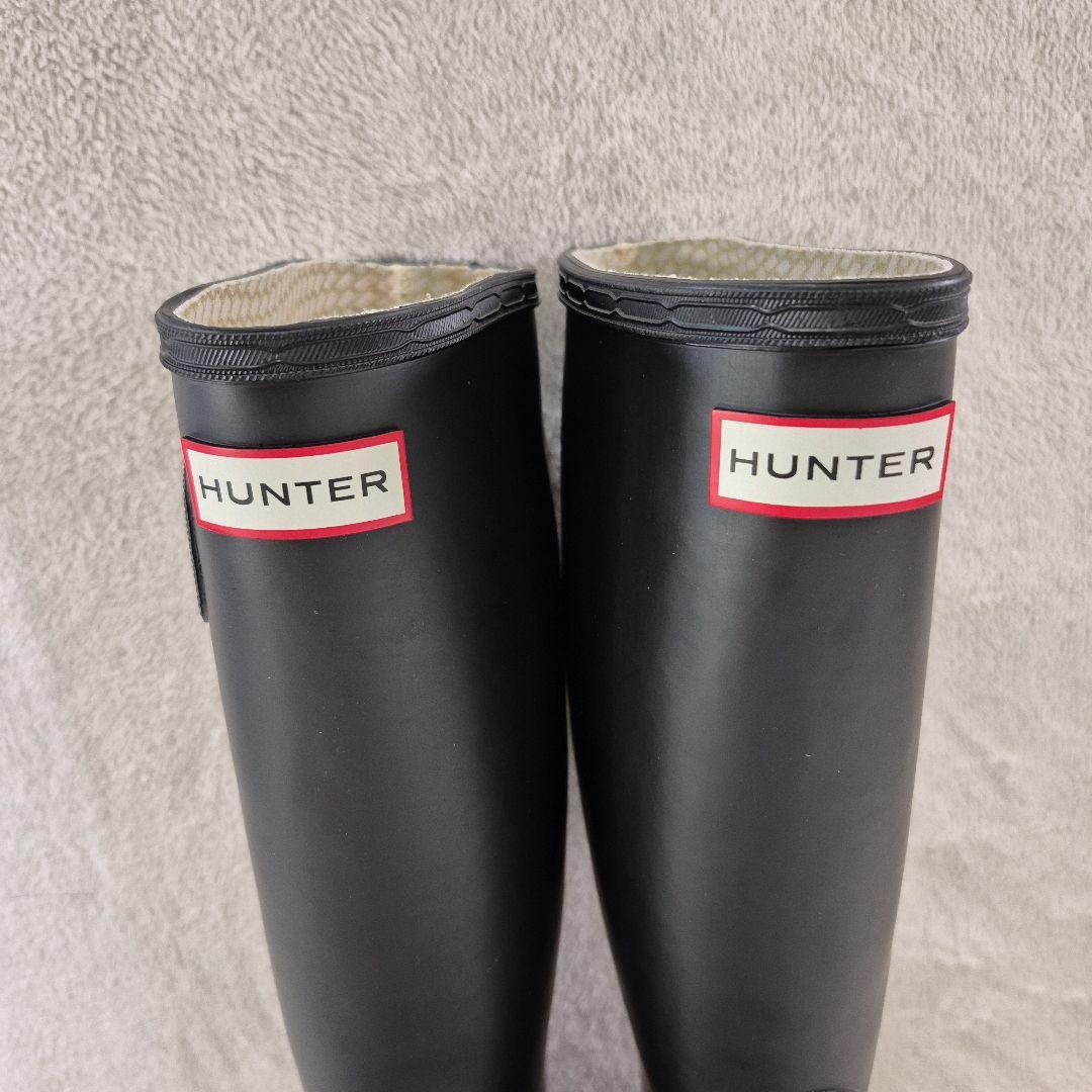 未使用品 HUNTER ロング レインブーツ SIZE UK 6