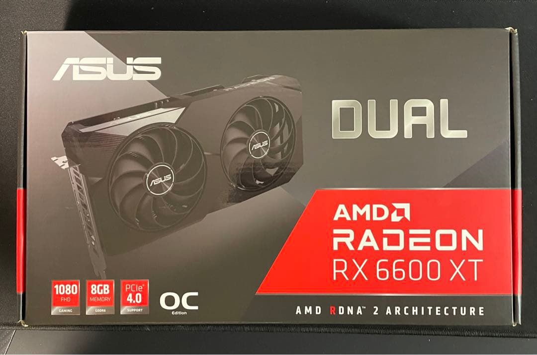 す*も様 ASUS Radeon RX 6600 XT 8GB OC