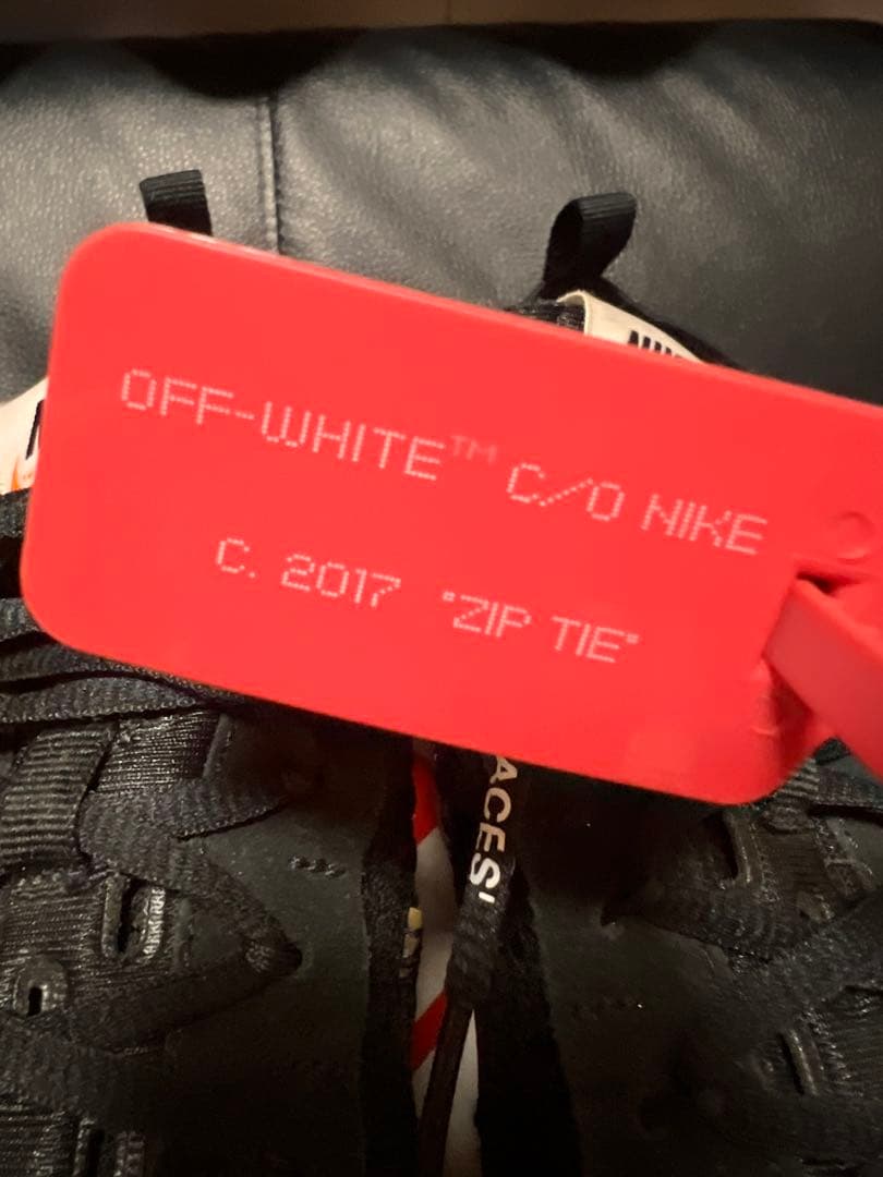 最終値下Off-White × Nike Air Vapormax \"Black