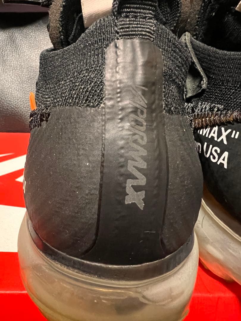 最終値下Off-White × Nike Air Vapormax \"Black