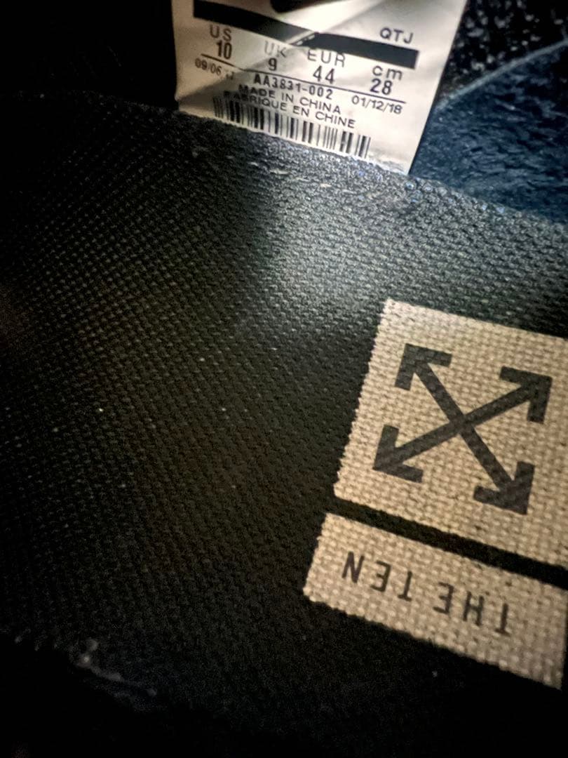 最終値下Off-White × Nike Air Vapormax \"Black