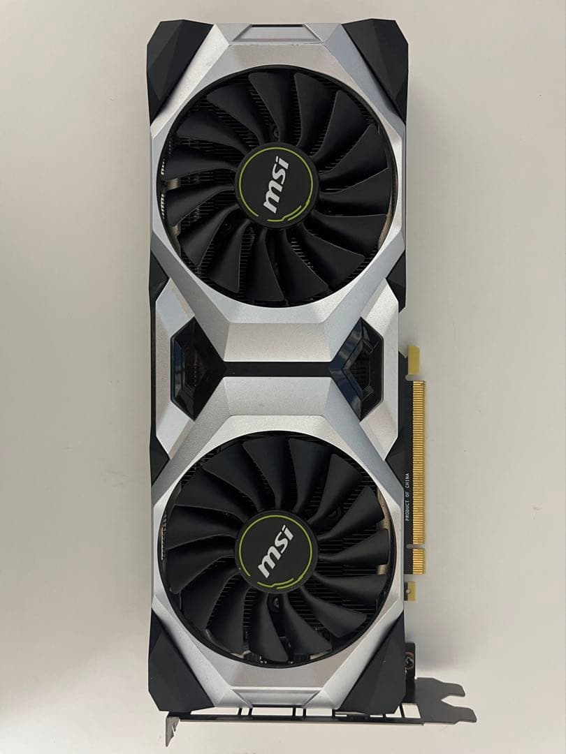 【動作確認済み】MSI グラフィックボード RTX 2080 8G GPU