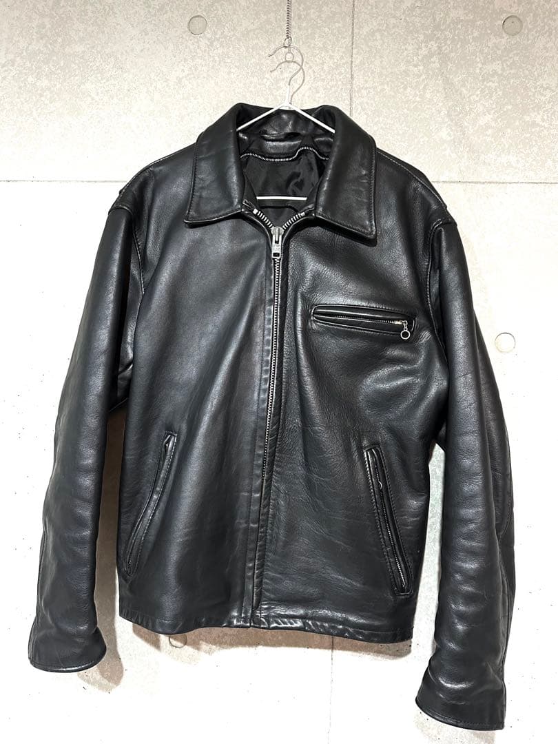 schott ショット　レザー シングル　ライダース　ジャケット