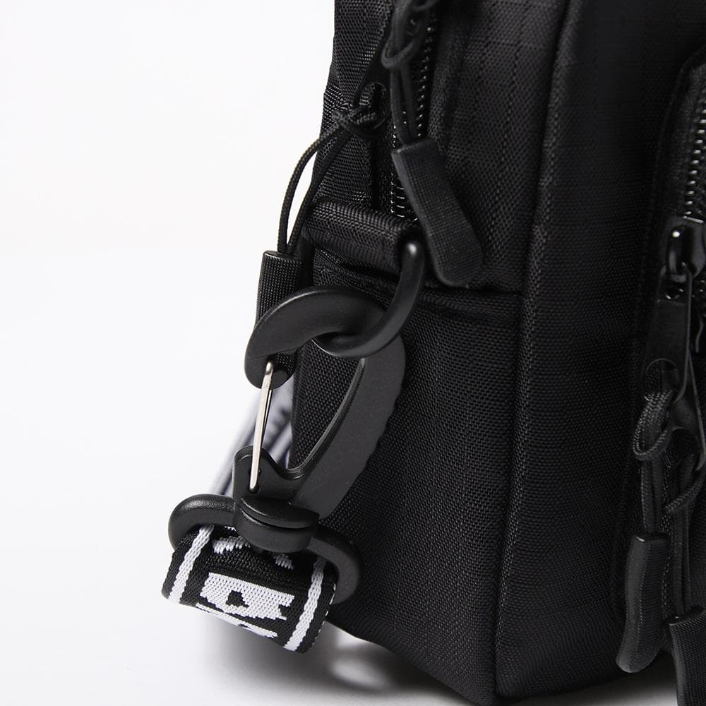 PUNK DRUNKERS パンクドランカーズ ギザロゴショルダーバッグ 黒