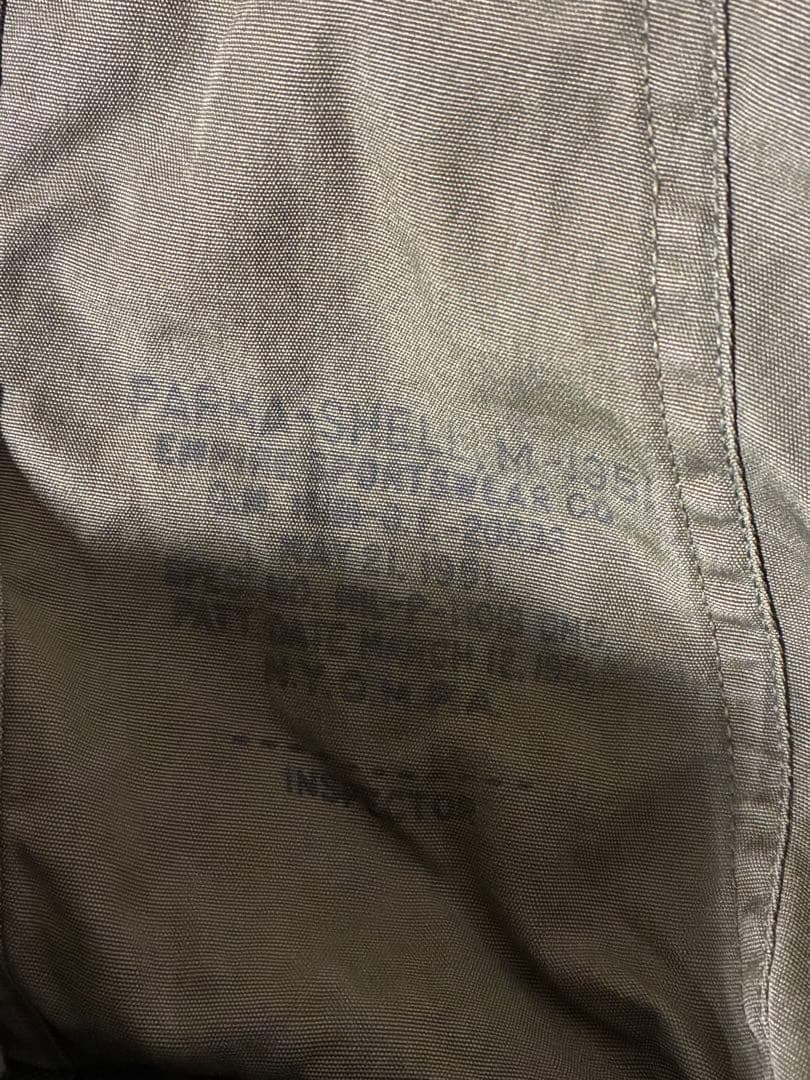 アメリカ軍 M51 フィッシュテール　パーカ　コットンサテン　1951年　M