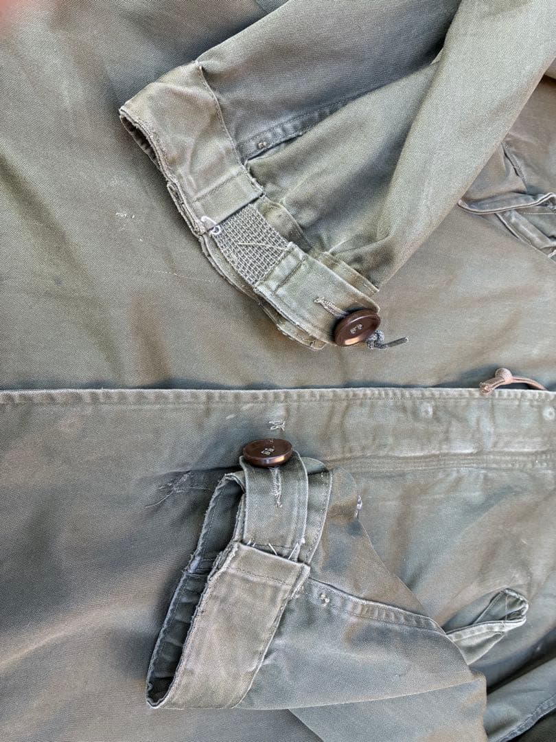 アメリカ軍 M51 フィッシュテール　パーカ　コットンサテン　1951年　M