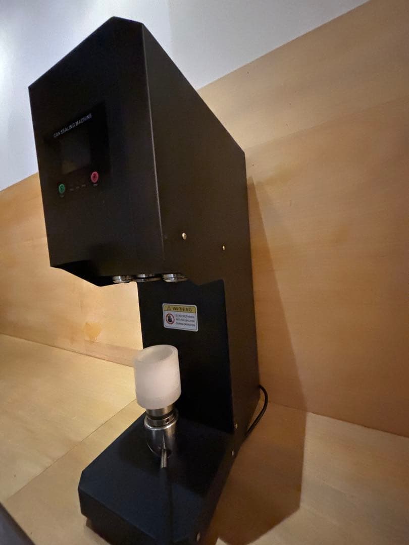 缶シーリングマシン　数回使用