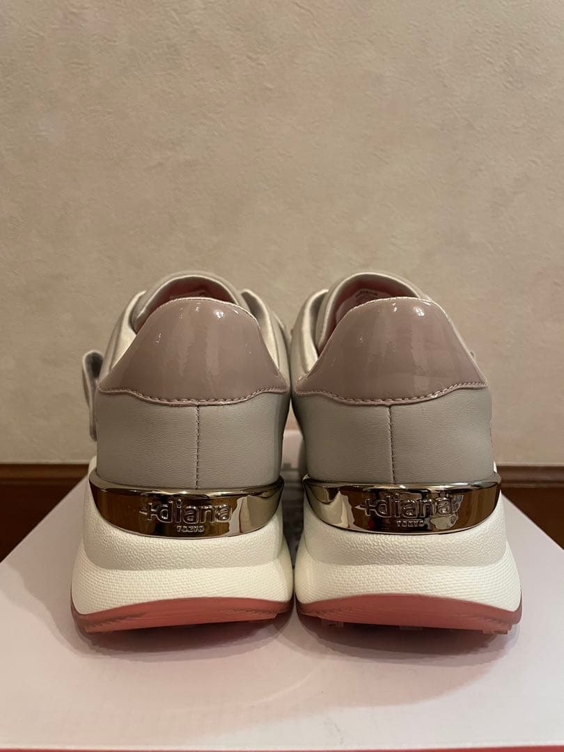 【美品】ダイアナ　ゴルフシューズ　グレー
