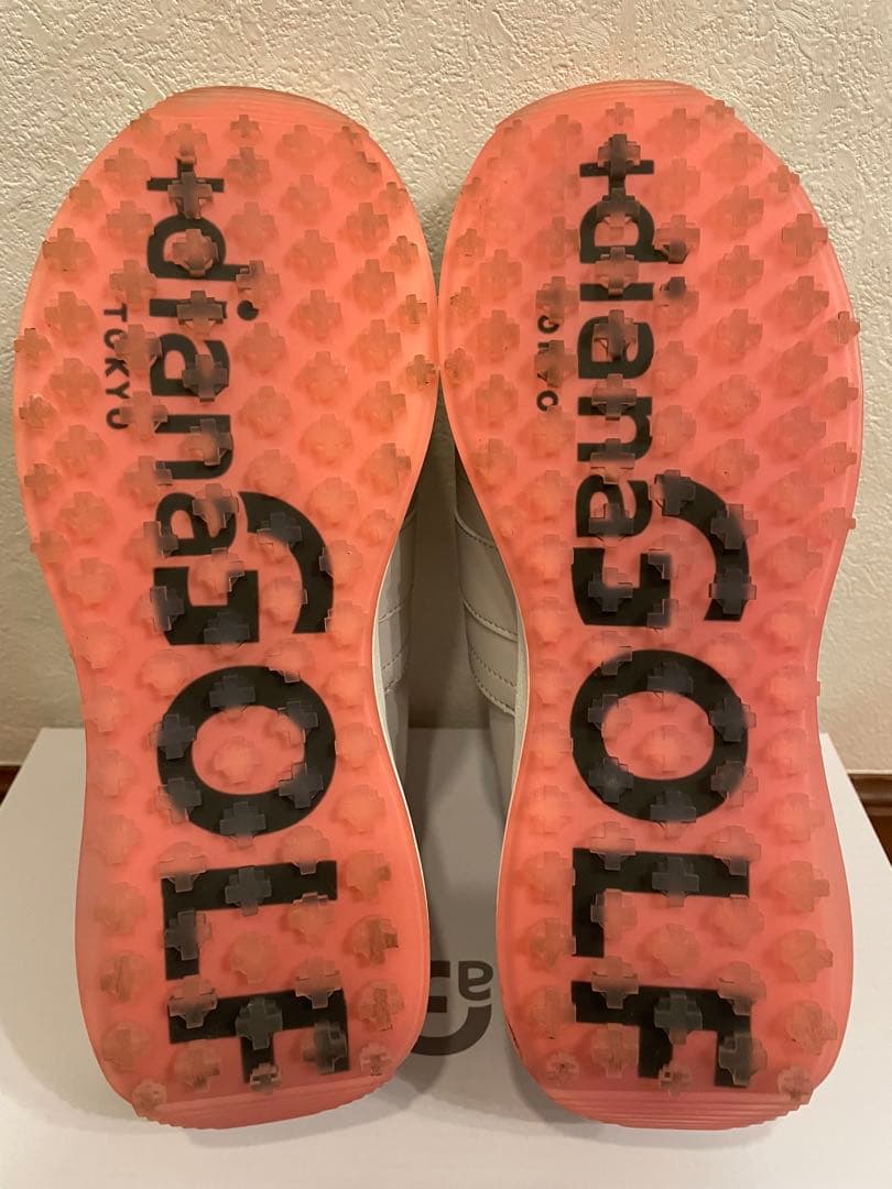 【美品】ダイアナ　ゴルフシューズ　グレー