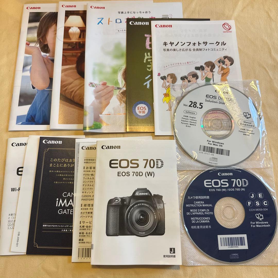 【特価】Canon キヤノンEOS 70D 【18-300mmレンズ付】望遠