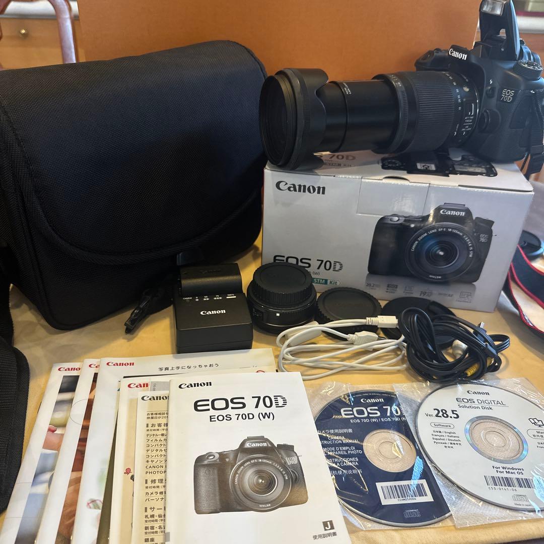 【特価】Canon キヤノンEOS 70D 【18-300mmレンズ付】望遠