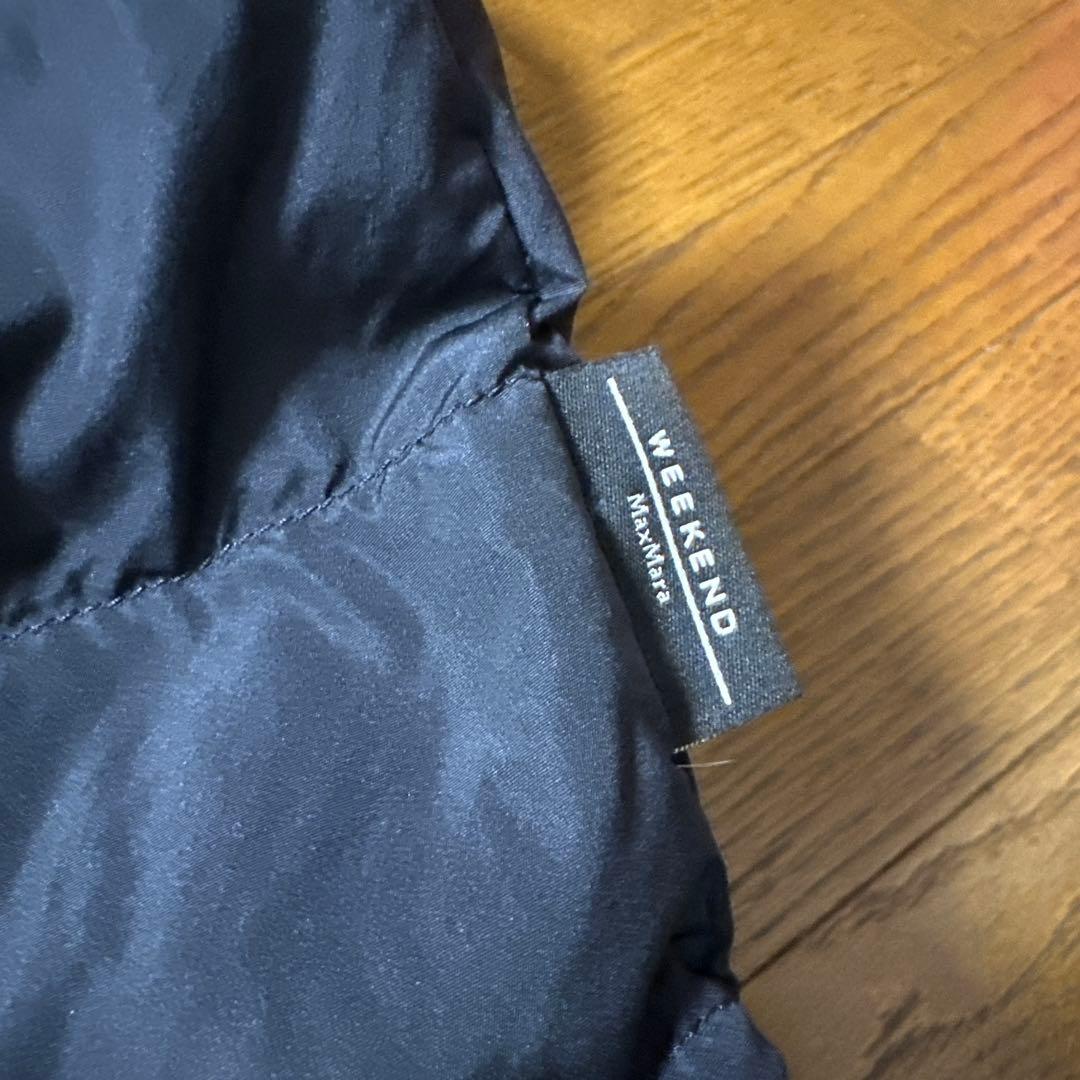 マックスマーラ　ウィークエンド　ネイビー ダウンコート