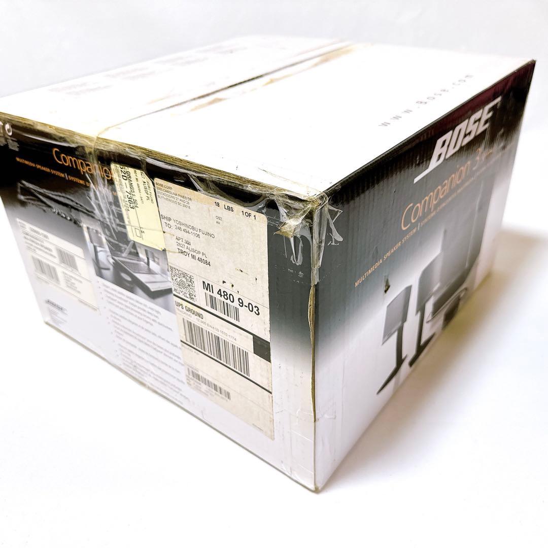 未使用品 BOSE Companion 3 Serins ii スピーカー