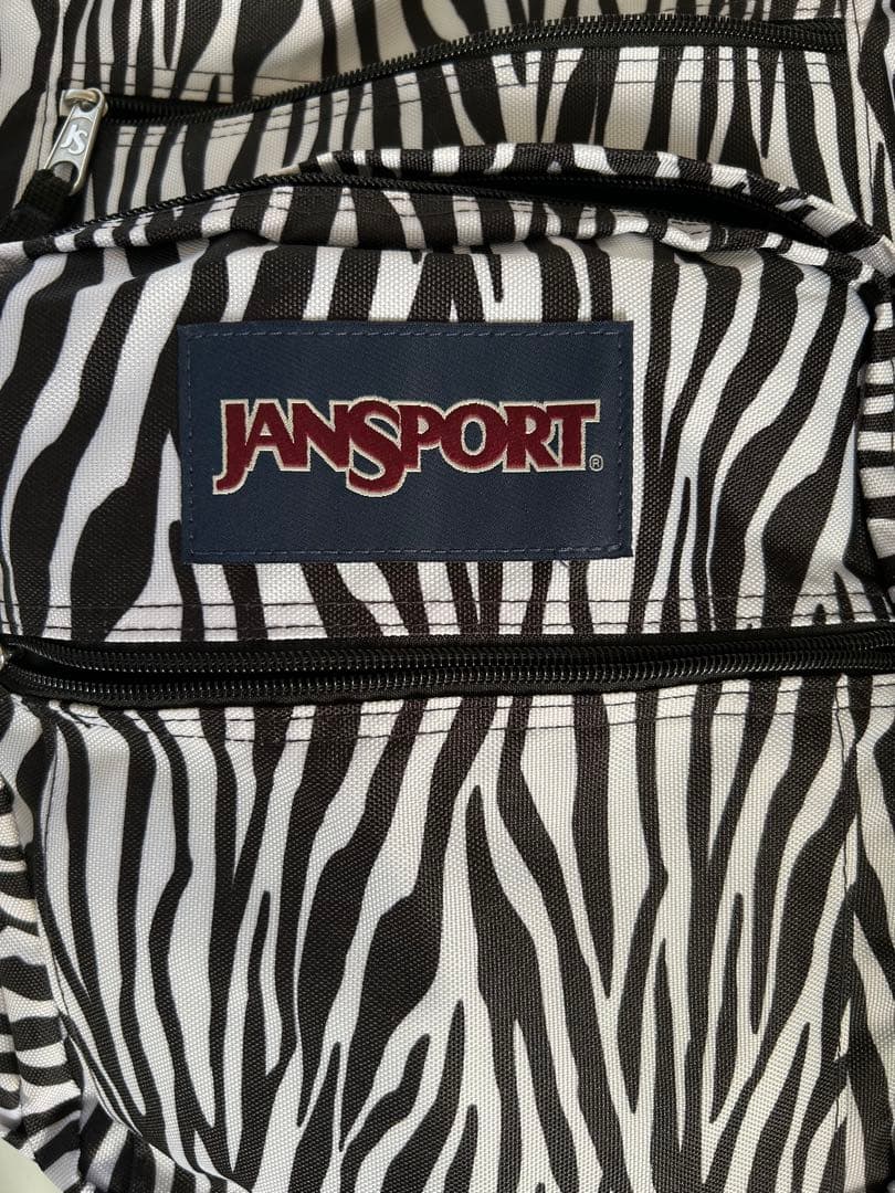 JANSPORT リュック★ゼブラ柄★BIG STUDENT ★ジャンスポ