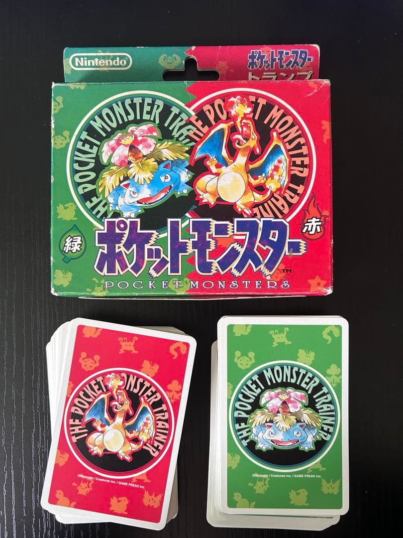 【希少】ポケモン　ポケットモンスター　赤緑　トランプ