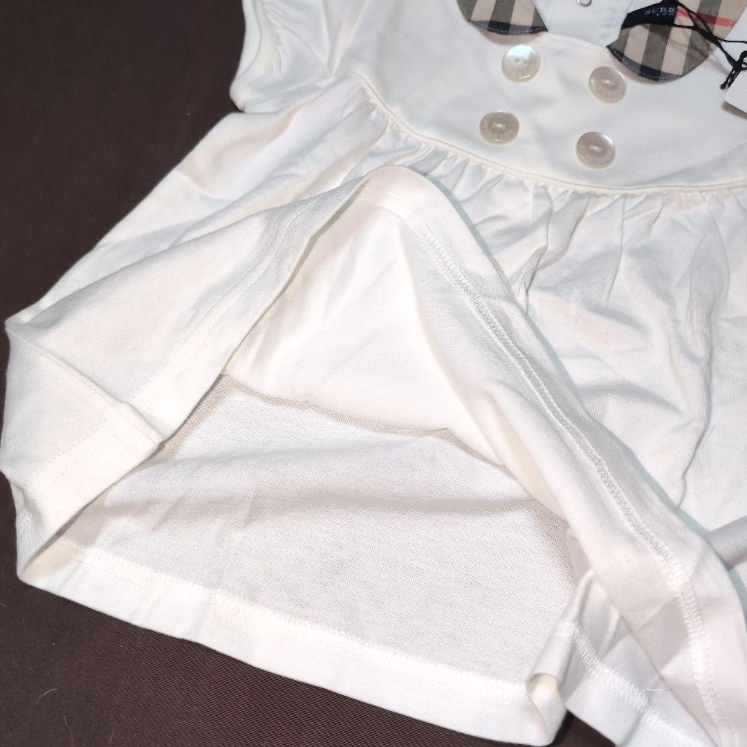 【新品】90★バーバリー★パフ袖！ノバチェック襟！チュニックワンピース★