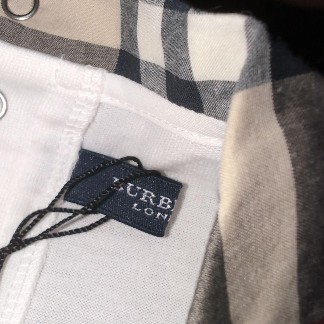 【新品】90★バーバリー★パフ袖！ノバチェック襟！チュニックワンピース★