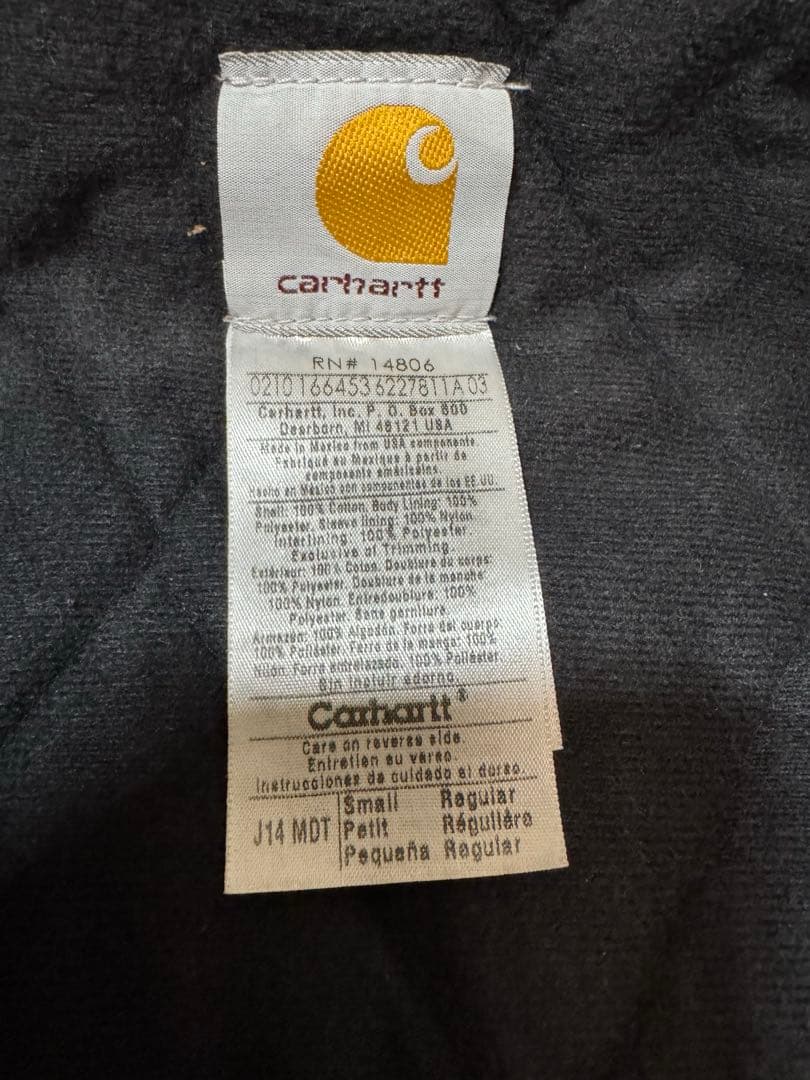 【極美品】Carhartt J14 MDT サンタフェジャケット S