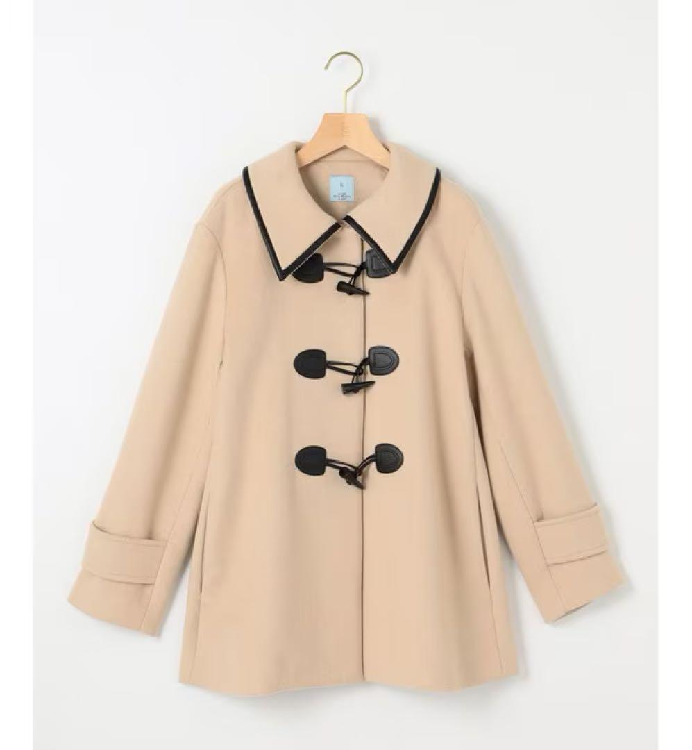 新品　未使用　タグ付き　組曲　バイカラー　ダッフルコート　2サイズ