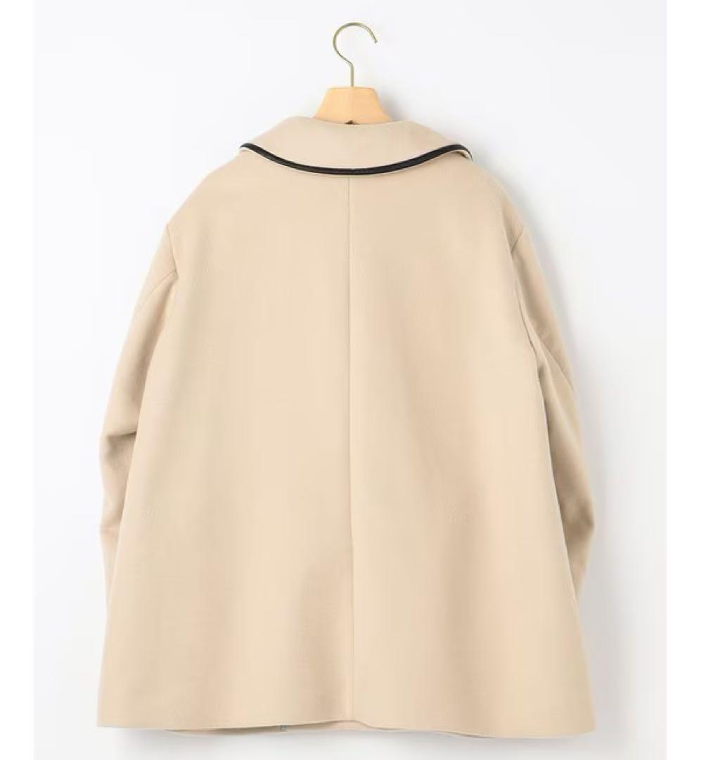 新品　未使用　タグ付き　組曲　バイカラー　ダッフルコート　2サイズ