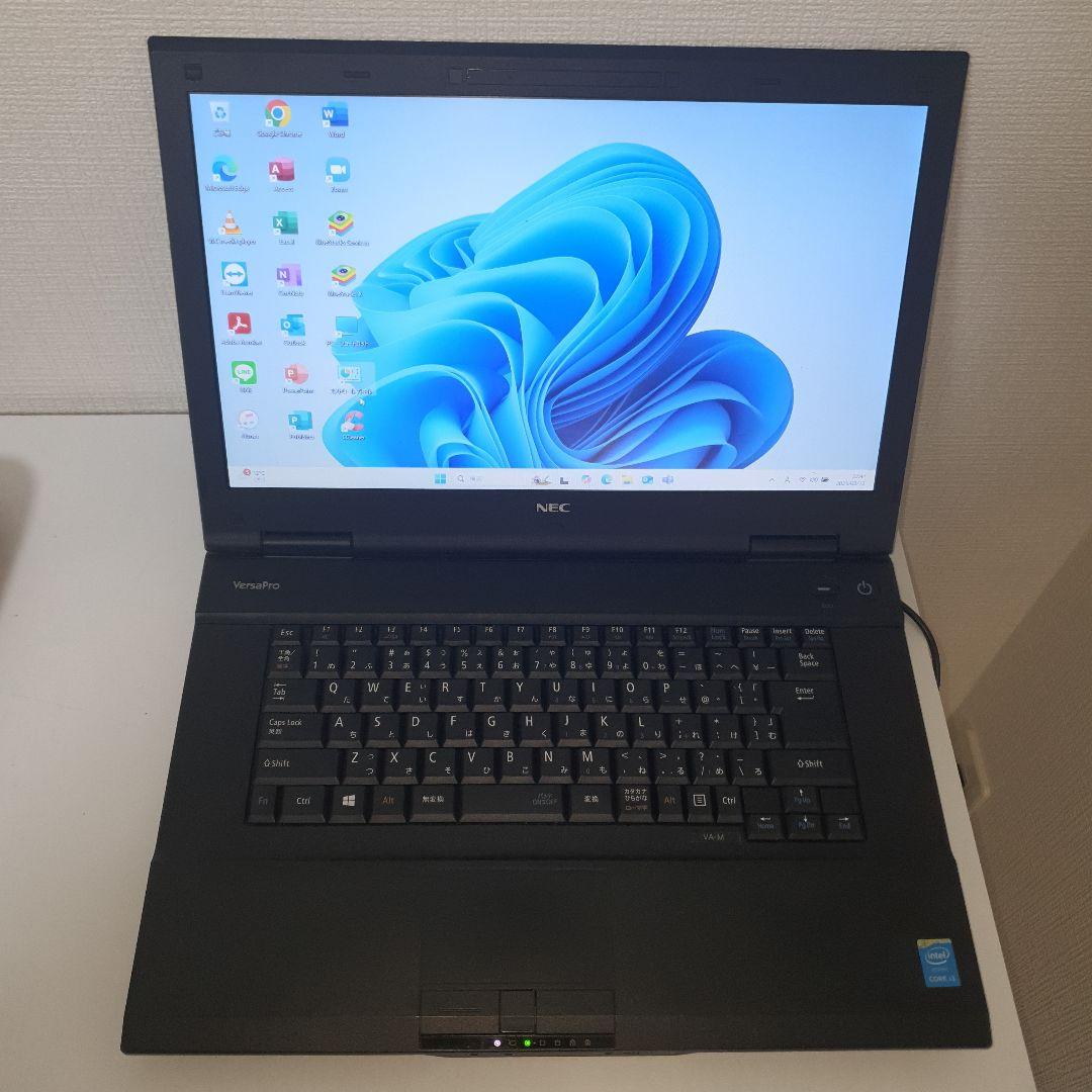 ノートパソコンWindows11高性能Core i3マイクロソフトオフィス付き