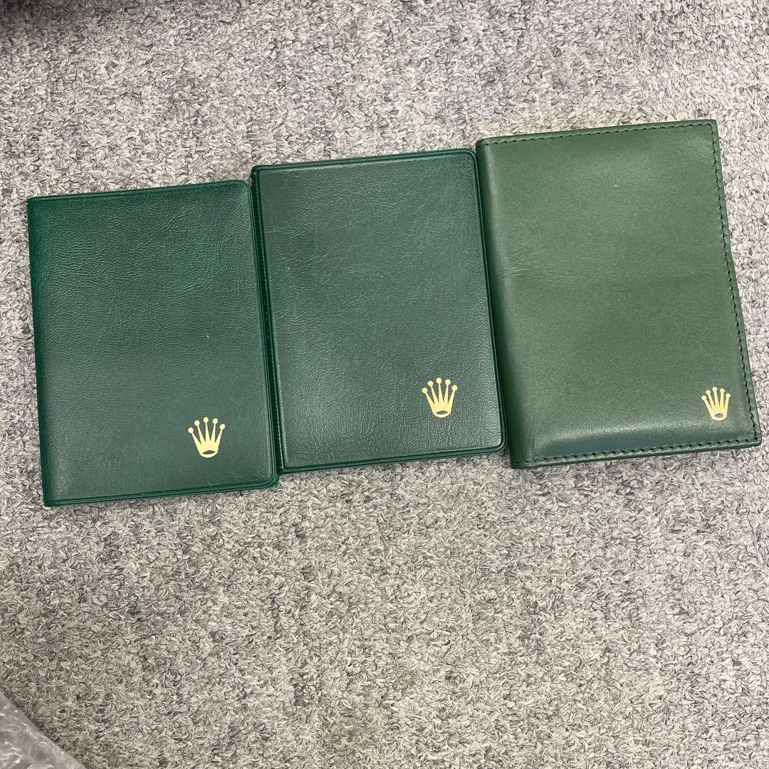 管理番号w3-6 ロレックス　カードケース　サービスケース