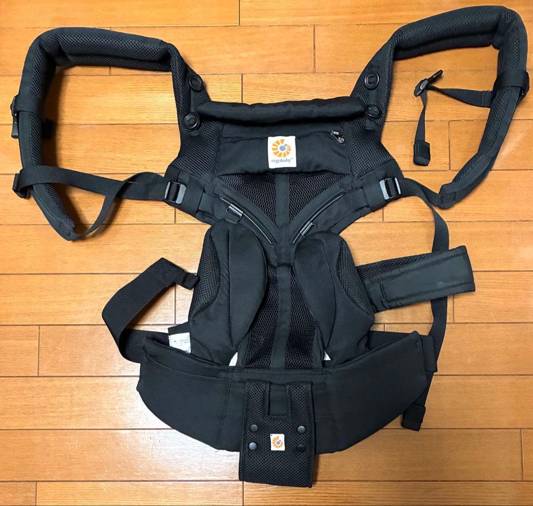 【値下げ！】エルゴ ergobaby OMNI breeze 抱っこ紐 ブラック