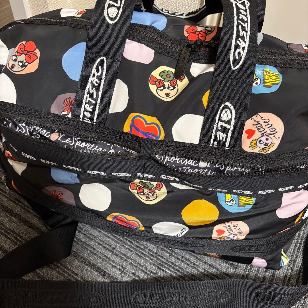 LeSportsac×AlberElbazコラボ ボストンバッグ ハーパーバッグ