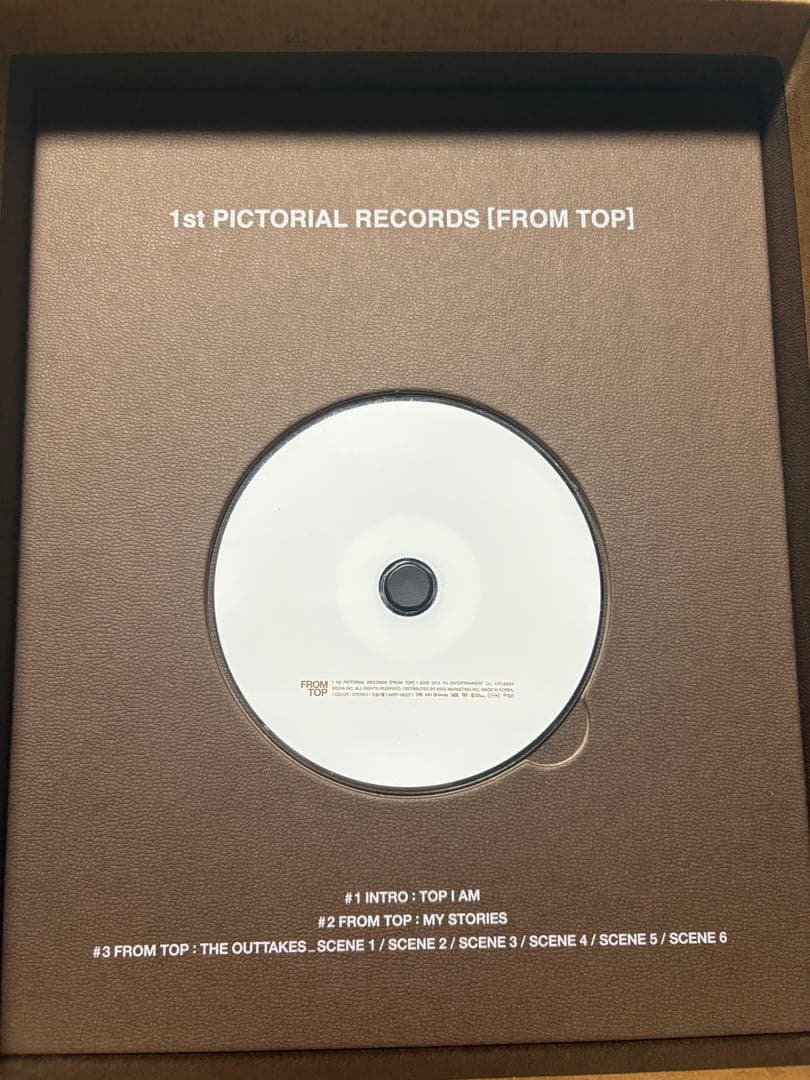 T.O.P 写真集　1st PICTORIAL RECORDS