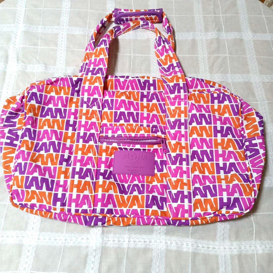 アロハコレクション　Hawaiian Airlinesコラボ　ボストンバッグ