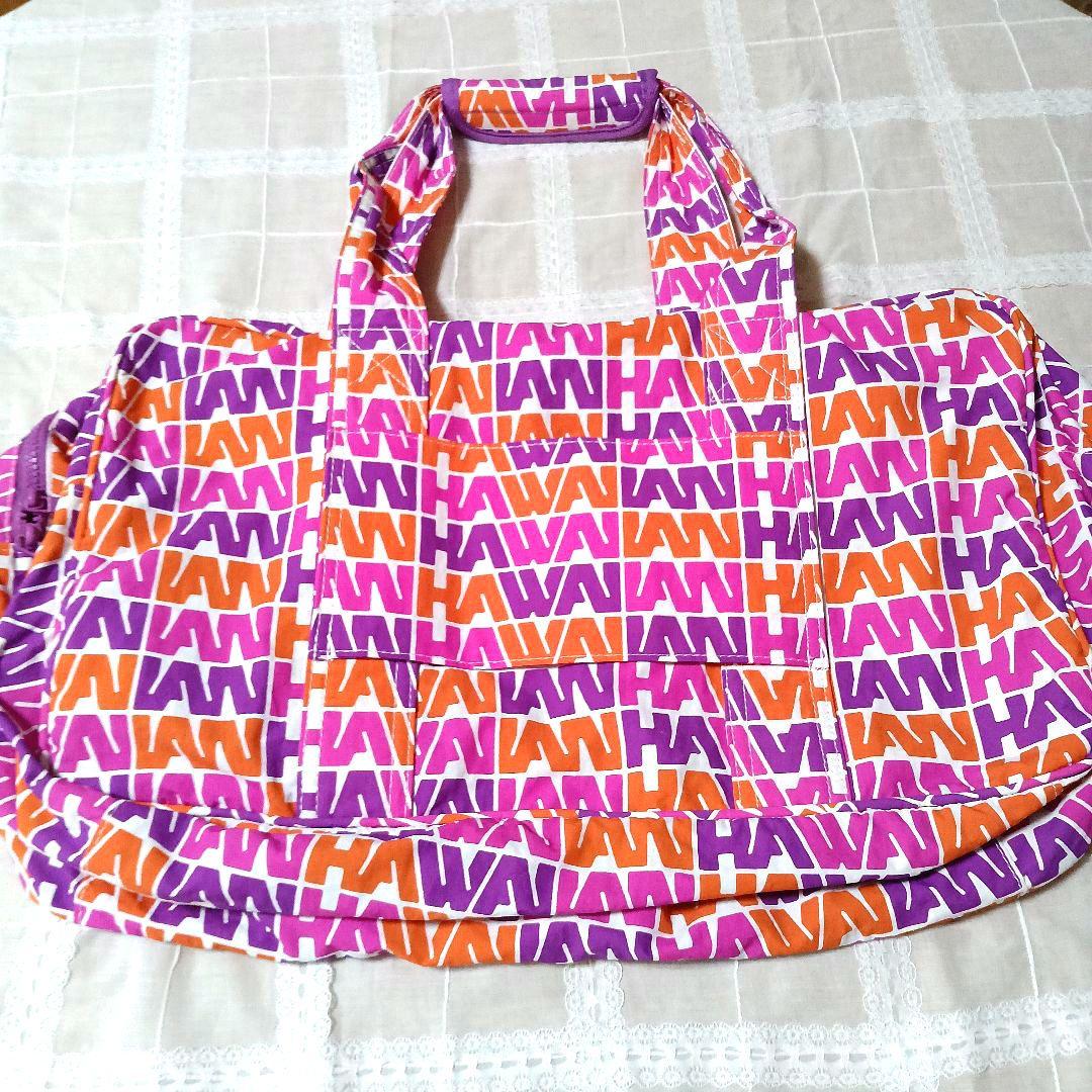 アロハコレクション　Hawaiian Airlinesコラボ　ボストンバッグ