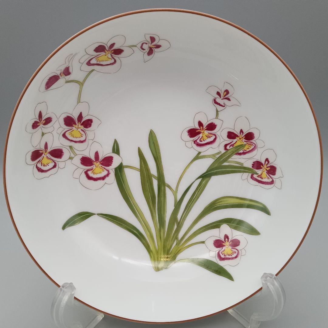 HERMES エルメス オルキデ NO.15 ボウル 蘭